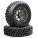 Honda Talon Pre-Mounted Cougar Tire with Gun Metal Gray Soar HC-8S Wheel by Falcon Ridge - TWA-C-HC-8S-GMG-EHO